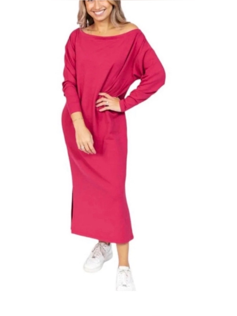 New Smash + Tess Berry Midi Dress